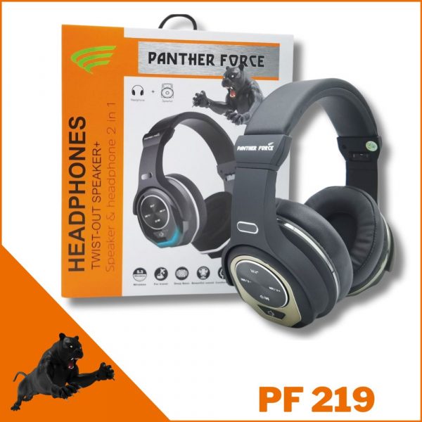 PANTHER FORCE ROUND 2 IN 1 HEADPHONES