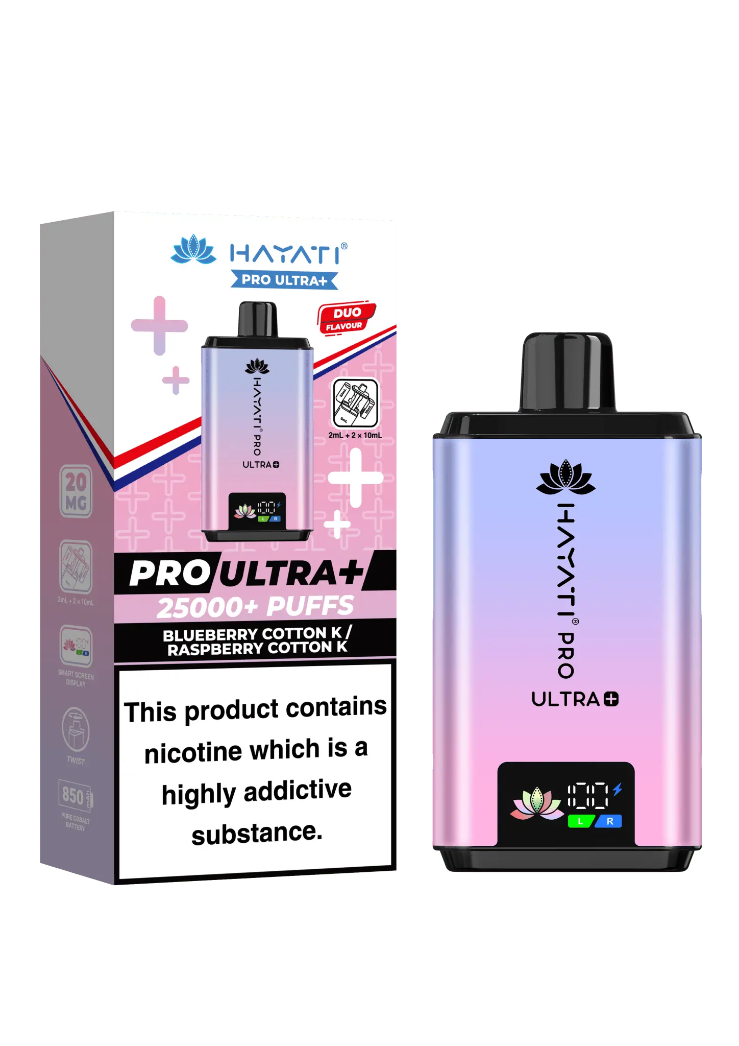 Hayati Pro Ultra Plus 25000 Prefilled Pod Kit